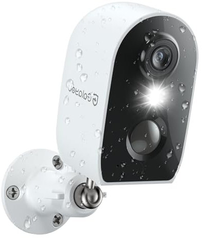 GALAYOU 2K Überwachungskamera Aussen Akku - WLAN Kamera Überwachung Aussen akku, Aussenkamera WLAN Kabellos Akku mit PIR Bewegungserkennung, 2-Wege Audio, Farbnachtsicht, IP65 R2