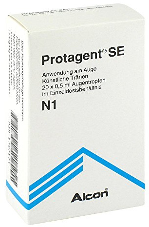 Protagent SE 20 mg/ml Augentropfen, 20 St. Lösung
