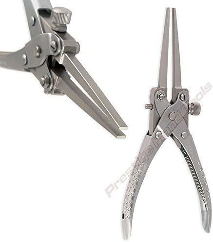 Parallel Action Lange Flachzange Schmuckherstellung Werkzeuge Musikinstrumente Reparatur Kunst & Handwerk Werkzeuge Geschenkideen 22cm PTL®