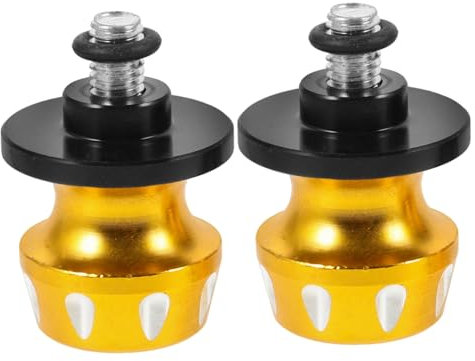 OSOLADY 1paar Cnc Aluminium Motorrad Schwingarm Spulen Schrauben Hochwertige Aufhängeschrauben Für Motorräder Installieren Langlebig Und Stabil