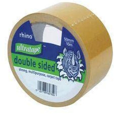 Parrett Storage - Ultratape Rhino Double Sided Wide Carpet Tape 50mm x 10M