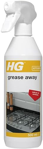 2 x HG Grease Away 500 ml – is a Grease Remover Kitchen Cleaning Product which Works on All Surfaces