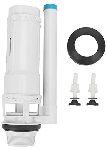 Toilet Dual Flush Valve, 260mm Adjustable Universal Water Tank Connected Flush Fill Toilet Cistern Drain Valve Repair Bathroom Accessories for Most Toilets