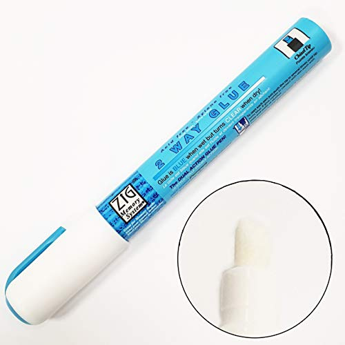 5mm Large Tip 2-Way Glue Pen – Zig Liquid Adhesive Glue Pen