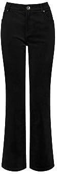 Joe Browns Bootcut Cords, Corduroys Femme, Black, 12