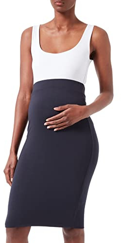 Noppies Maternity Skirt Over The Belly Maize, Jupe Femme, Blue Graphite - P334, L