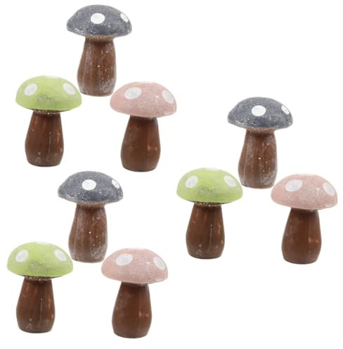 INOOMP 9pièces Figurines De Résine Décoration De Jardin Extérieur Accessoires pour -