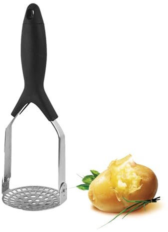 KartoffelStampfer Edelstahl,Potato Masher,Stampfer Kartoffel,Rösle KartoffelStampfer Küche,Kartoffelharfe Edelstahl,Kartoffelpresse,Kartoffelpüree Erdstampfer,Kartoffelharfe edelstahl,Küchenhelfer