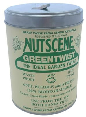 Nutscene 150m Tin of Twine – Green
