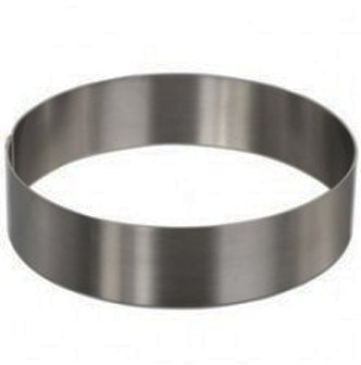Heavy Gauge Stainless Steel Round Cake Mold/Pastry Ring 5 x 1.75