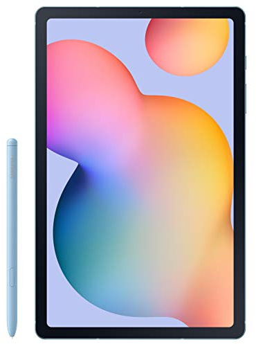 Samsung Galaxy Tab S6 Lite, Tablet inklusive S Pen, 64 GB interner Speicher, 4 GB RAM, Android, LTE, Angora blue