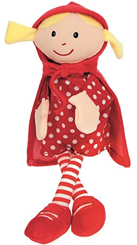 Hochwertiges Puppentheater 70x 165 cm Türtheater für Kinder hochwertige Handpuppen Märchen Kasperletheater (Handpuppe Rotkäppchen)