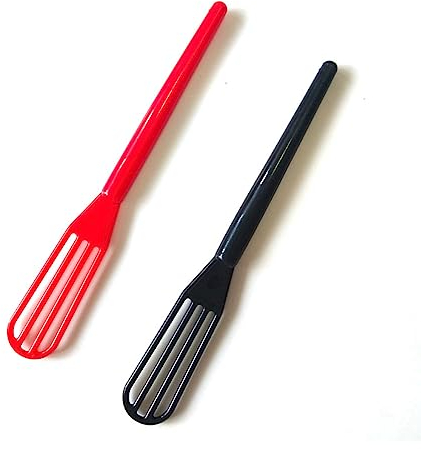 2 Stücke Schneebesen Klein,Schneebesen Set Friseur Schneebesen Kunststoff Salon Friseur Haarfarbe Dye Creme Whisk,Küche Ballon Mixer Rührer Werkzeug
