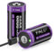 Mspalocell USB-C lithium batteries D 8800 mAh LR20 battery 1.5 V quick charge type C batteries battery with charging cable, low self-discharge, with charging light, 1500+ cycle, 2 battery D mono