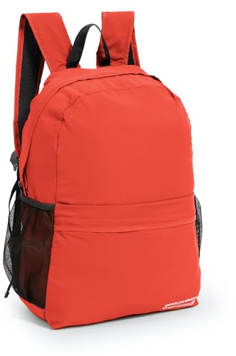 Hauptstadtkoffer - Foldable Backpack, Faltbarer Rucksack, Ripstop Fabric, Ultra Leicht Unisex Tagesrucksack, Orange