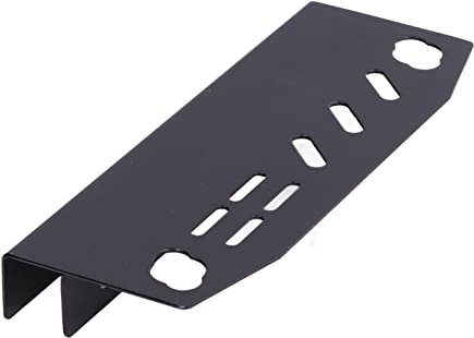 Edelstahl-Organizer für Wasserpflanzen-Trimmwerkzeuge – Aquarium-Regal für Algenschaber, Pflanzenscheren und Pinzetten – Unverzichtbare Tankwartungsstation (schwarzer Edelstahl)