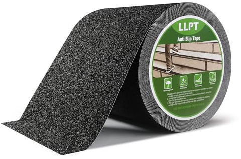 LLPT Grip Tape Nastro Adesivo Antiscivolo 152mm x 11m Nero Strisce Adesive