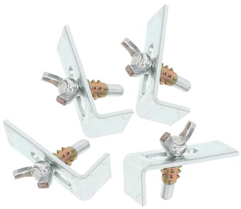 POPETPOP Lot De 4 Supports D'Évier Sous Plan Fixations Pour Lavabo Fixations Pour Lavabo Fixations Pour Lavabo Fixations Pour Lavabo Fixations Pour Lavabo Fixations Pour