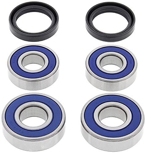 All Balls Racing Hinterradlagersatz 25-1646, kompatibel mit/Ersatz für BMW F 650 GS 1999 2000 2001 2002 2003 2004 2005 2006 2007, F 650 GS Dakar 2000 2001 2002 2003. Baujahr 2004