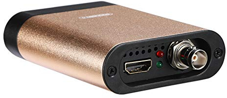 Startekvision USB3.0 Marco edición de vídeo Grabber portabilidad analógica y Digital 1080P 60 FPS HDMI o/HD-SDI 3 G-SDI Entrada Tarjeta de Captura de vídeo Libre Conductor Golden