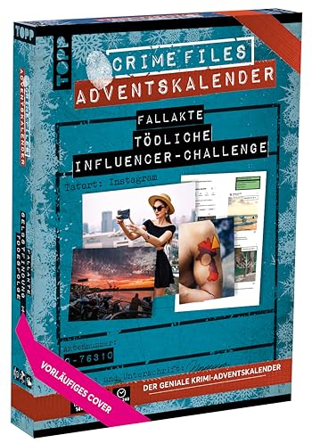 Crime Files – Fallakte: Das dunkle Geheimnis der Influencerin. Der Krimi-Adventskalender mit Live-Story im Internet