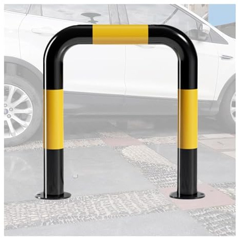 Barandilla en forma de U, barra anticolisión para entrada y garaje, bolardos de seguridad para protección de pared y coche
