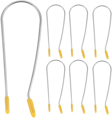 TOPPERFUN 20 Pinces à Rouleaux Chauffants en Acier Inoxydable 304 Jaune pour Cheveux, Maintien Sécurisé et Soin des Cheveux, pour Salon ou Hôtel