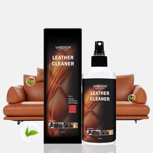 300 Ml Acondicionador De Cuero Para Asientos De Coche, Bálsamo Nutritivo Para Cuidado Del Cuero En Profundidad, Crema Para Hidratación Y Brillo Sin Residuos Grasos, Para Sofás Muebles Bolsos Zapatos