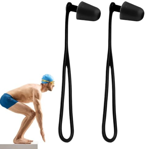 Tappi Auricolari Nuotatori 2 Pezzi In Silicone Protezione Udito E Sonno | Tappi Auricolari Nuoto Uomo Donna per Adulti Bambini Nuotatori Casa Sonno Doccia Piscina