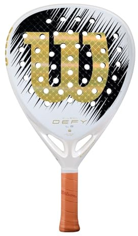 WILSON Defy Ls V1 Se Raquette de Padel 412g Unisex Blanc