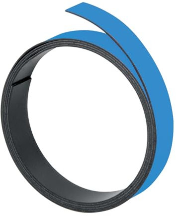 Franken M801 18 - Cinta magnética, 100 cm x 5 mm, grosor: 1 mm, color azul