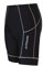 Airtracks Herren Fahrradhose Kurz Radhose Pro Kurze MTB Radlerhose Mountainbike 3D Coolmax Gepolstert Atmungsaktiv Reflektoren S M L XL XXL XXXL XXXXL 3XL 4XL - schwarz-grau - XL - Herren