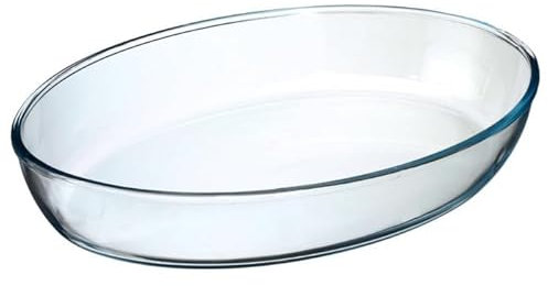 FIVE Simply Smart - Plat à Four Ovale Verre 35cm Transparent