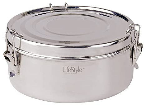 Fiambrera INOX c/Plato 18 cm