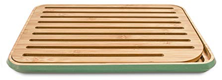 Pebbly NBA168 - Planche à pain L, Vert Sauge, 35 x 25 cm