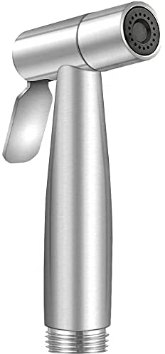 CENPEK Tête de pulvérisateur de bidet à main en acier inoxydable pour salle de bain, douche, salle de bain, nettoyage des couches