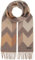 FRAAS Cashmink Schal 34 x 200 cm - Weicher als Kaschmir - Schal mit Zickzack-Muster - Made in Germany - Sustainability Edition Grau