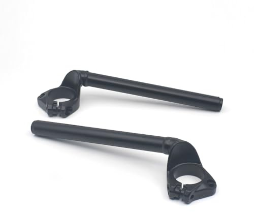 Pair Clip Ons Fork Tube Handlebars 46003-0690 46003-0691 Compatible with Kawasaki Ninja 400 500 2018 2019 2020 2021 2022 2023 2024 2025 (Left+Right)