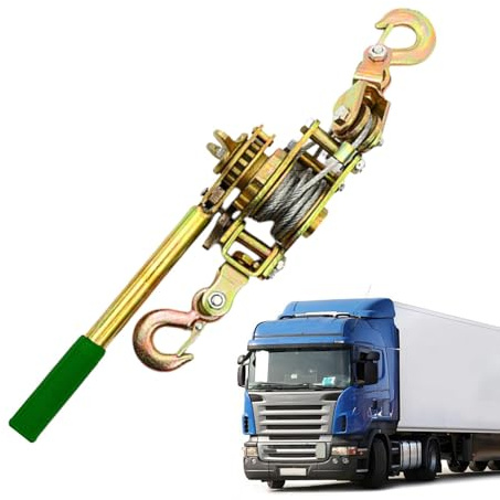 Tenditore filo per recinzioni, Tenditore per cavo metallico - Tenditore per filo ad alta resistenza, Tenditore a filo a cricchetto manuale, Tenditore a cricchetto per recinzione agricola, auto