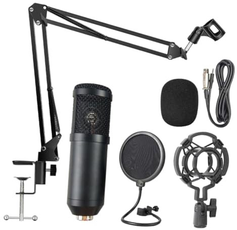 GLSTOY Condenser Microphone for Recording Usb Gaming Mic Live Podcasting Cardioid Pickup Noise Isolation Random Color
