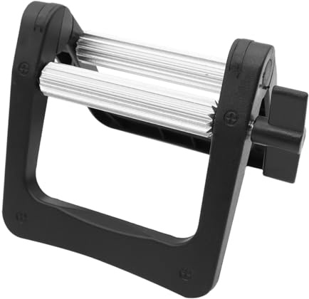 Nicear Exprimidor de herramientas manuales, dispensador de jabón facial, tubo metálico para tinte de cabello, llave exprimidora, tubo de pintura, soporte para rodillo, rodillo para pasta de dientes
