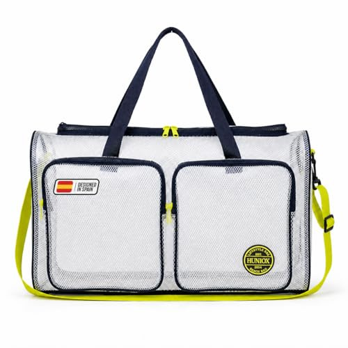 Huniox® Borsa Spiaggia XXL – Borsa Mare Donna Grande – Borsone Da Spiaggia – Beach Bag (Ocean Lime)