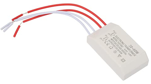 Elektronischer Trafo 230V Auf 12V Halogen 20-60Watt Halogentransformator AC Transformator Treiber für Halogen Beleuchtungen im Innenbereich