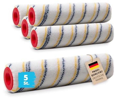 5x Alfa Beschichtungswalze Flüssigkunststoff 25 cm Beschichtungsrolle Dachabdichtung