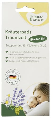 Grünspecht 1502-V1 - Pastillas para hierbas aromáticas (3 almohadillas aromáticas y bolsa de tela para la muñeca)