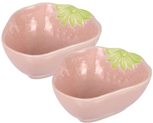 Hamster Keramikschale, 2pcs kleine Tiere Anti-Dreh-Futterwasserschale für Kaninchen Hamster Meerschweinchen Igel Eichhörnchen