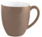 KAHLA Pronto Colore Kaffeebecher 0,53 l XL warm gray|Braun große Kaffeetasse aus Porzellan