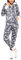 Crazy Age Kuscheliger Jumpsuit Sweat Overall Ganzkörperanzug mit Renntier- Eiskristalle Motive CA-J-603 Relaxen Chillen (CA -J-503 Anthra M)