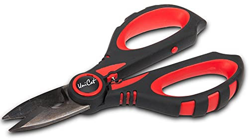 Uni Cat Heavy Cutter 16cm - Angelschere für Angelschnüre & Vorfachmaterial, Schere für Wallerschnur & Vorfächer, Schnurcutter
