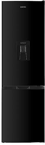 GEDTECH Refrigerateur combiné - congélateur bas - GCB262BL Noir - capacité 262L - Classe E